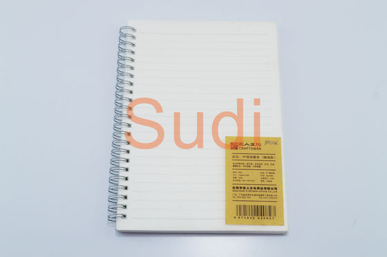 Double Binding Filament PP Cover A5 Loose Leaf Spiral Notebook